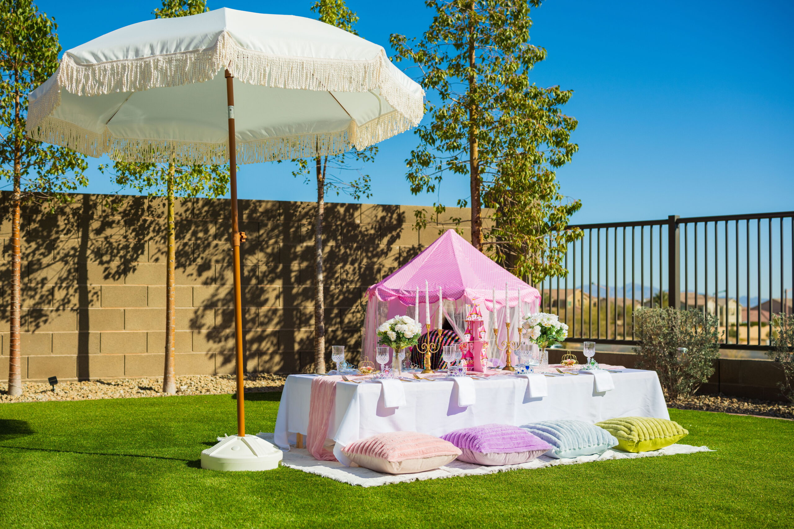 Intimate event styling Las Vegas